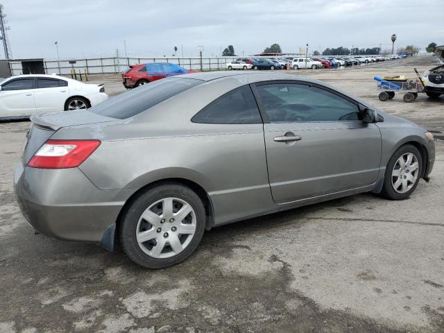 2HGFG12647H551259 - 2007 HONDA CIVIC LX GRAY photo 3