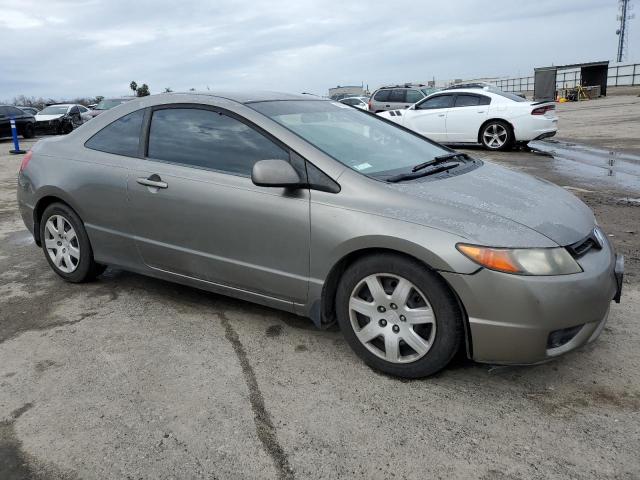 2HGFG12647H551259 - 2007 HONDA CIVIC LX GRAY photo 4