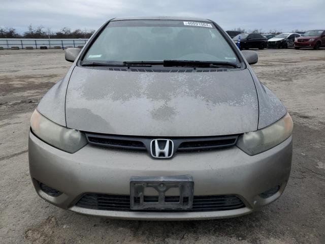 2HGFG12647H551259 - 2007 HONDA CIVIC LX GRAY photo 5