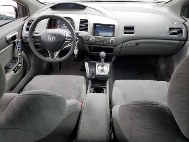 2HGFG12647H551259 - 2007 HONDA CIVIC LX GRAY photo 8