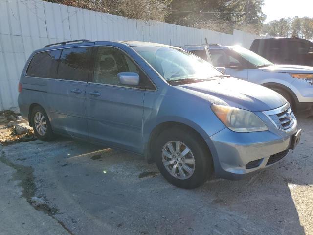 5FNRL3H78AB045465 - 2010 HONDA ODYSSEY EXL BLUE photo 4