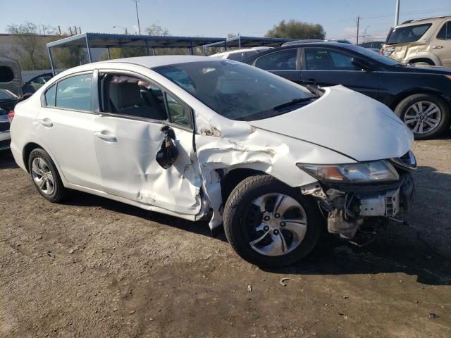 19XFB2F53DE069295 - 2013 HONDA CIVIC LX WHITE photo 4