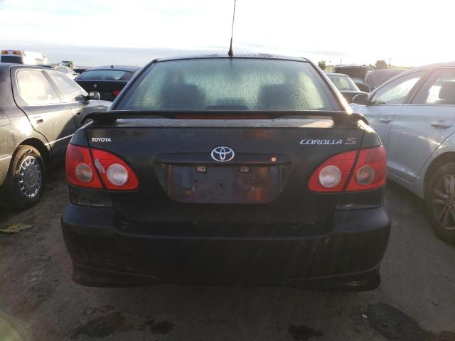 1NXBR32E87Z927724 - 2007 TOYOTA COROLLA CE BLACK photo 6