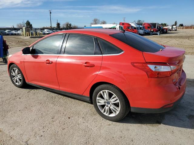 1FAHP3H22CL372518 - 2012 FORD FOCUS SEL RED photo 2