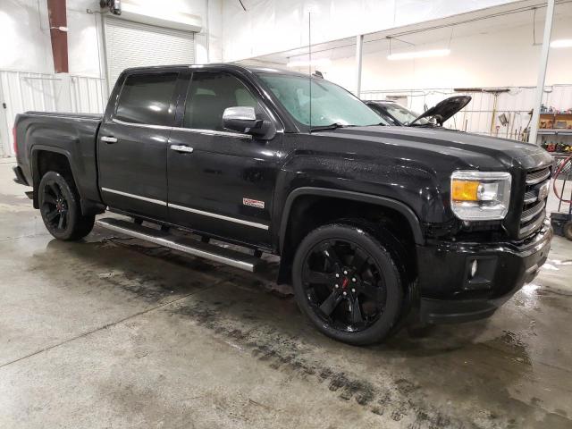 3GTU2VEC9EG535620 - 2014 GMC SIERRA K1500 SLT BLACK photo 4