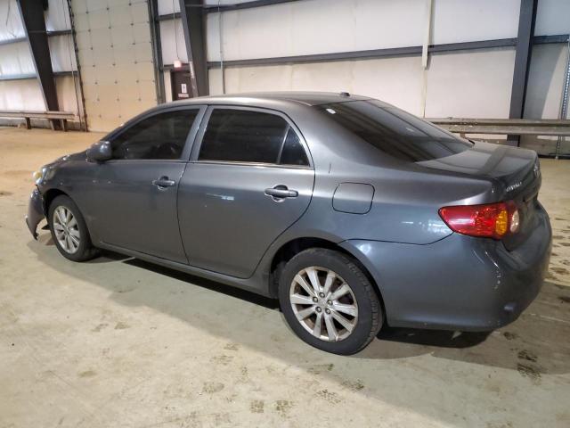 2T1BU4EE7AC407488 - 2010 TOYOTA COROLLA BASE GRAY photo 2