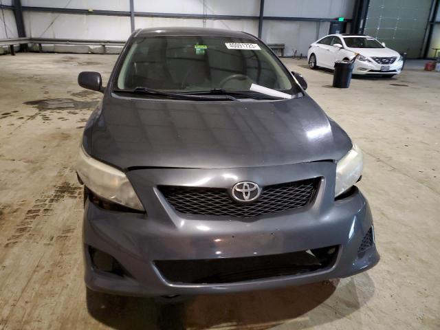 2T1BU4EE7AC407488 - 2010 TOYOTA COROLLA BASE GRAY photo 5