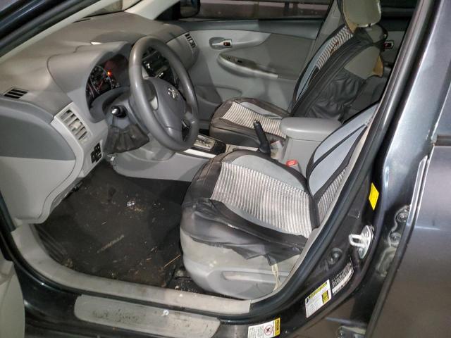 2T1BU4EE7AC407488 - 2010 TOYOTA COROLLA BASE GRAY photo 7