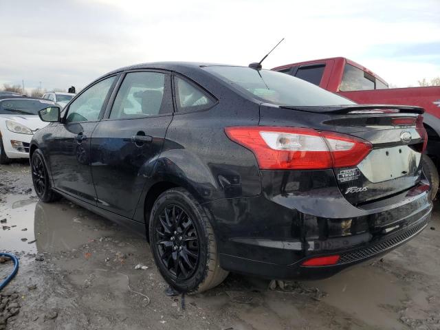 1FAHP3F27CL154321 - 2012 FORD FOCUS SE BLACK photo 2