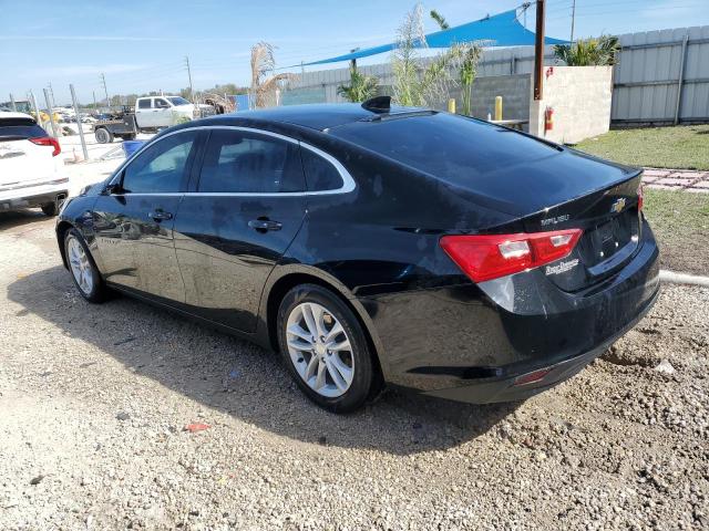 1G1ZE5ST1HF234436 - 2017 CHEVROLET MALIBU LT BLACK photo 2