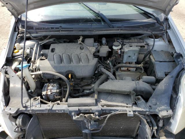 3N1AB6AP0CL624842 - 2012 NISSAN SENTRA 2.0 SILVER photo 11