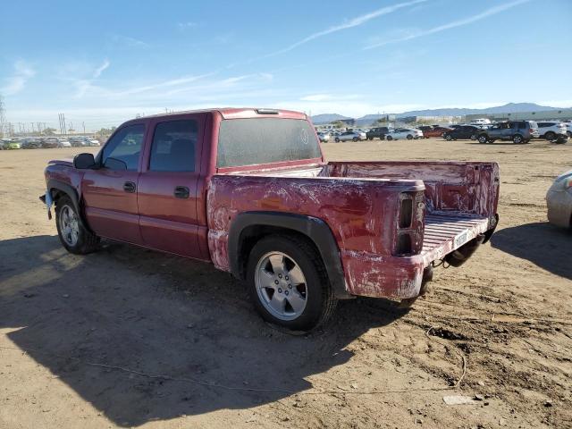 2GCEC13V371138639 - 2007 CHEVROLET SILVERADO C1500 CLASSIC CREW CAB BURGUNDY photo 2