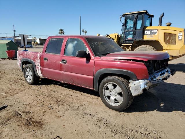 2GCEC13V371138639 - 2007 CHEVROLET SILVERADO C1500 CLASSIC CREW CAB BURGUNDY photo 4