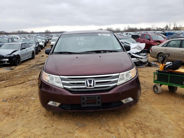 5FNRL5H48CB039315 - 2012 HONDA ODYSSEY EX MAROON photo 5