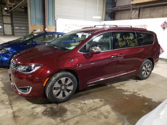 2C4RC1N79HR677138 - 2017 CHRYSLER PACIFICA EHYBRID PLATINUM MAROON photo 1