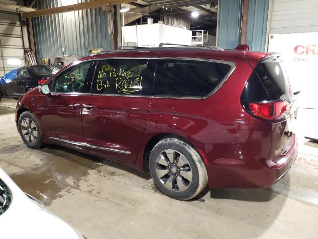 2C4RC1N79HR677138 - 2017 CHRYSLER PACIFICA EHYBRID PLATINUM MAROON photo 2