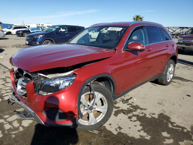 WDC0G4KB9JV027441 - 2018 MERCEDES-BENZ GLC 300 4MATIC RED photo 1