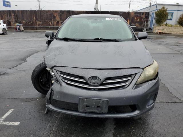 5YFBU4EE4DP125054 - 2013 TOYOTA COROLLA BASE GRAY photo 5