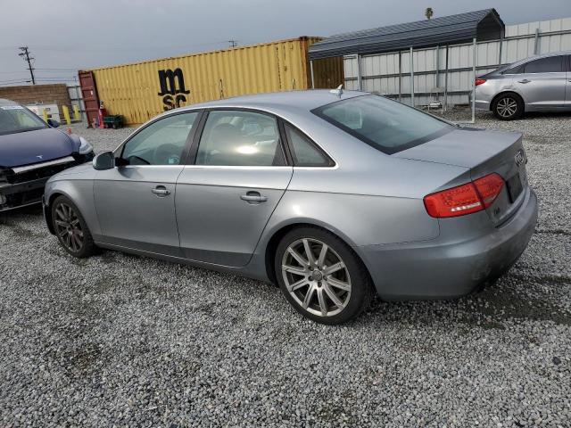 WAUEFAFL6BN029274 - 2011 AUDI A4 PREMIUM PLUS GRAY photo 2