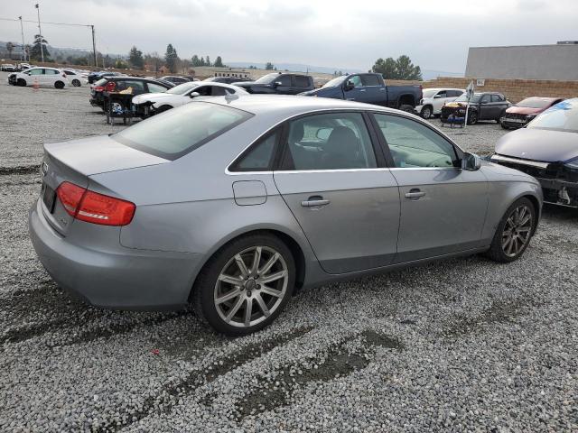 WAUEFAFL6BN029274 - 2011 AUDI A4 PREMIUM PLUS GRAY photo 3