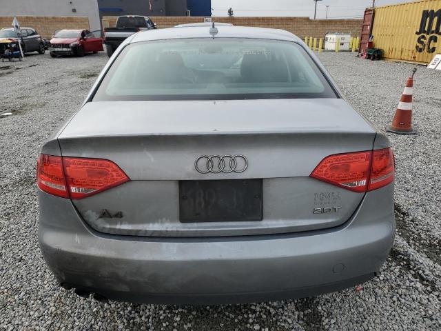 WAUEFAFL6BN029274 - 2011 AUDI A4 PREMIUM PLUS GRAY photo 6