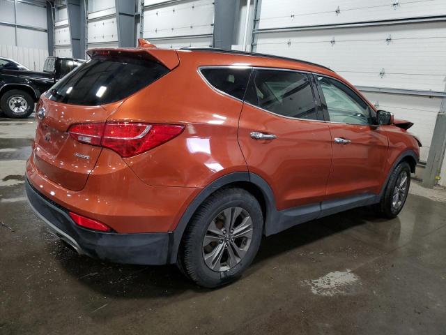 5XYZU3LBXDG005765 - 2013 HYUNDAI SANTA FE S ORANGE photo 3