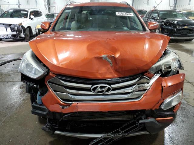 5XYZU3LBXDG005765 - 2013 HYUNDAI SANTA FE S ORANGE photo 5