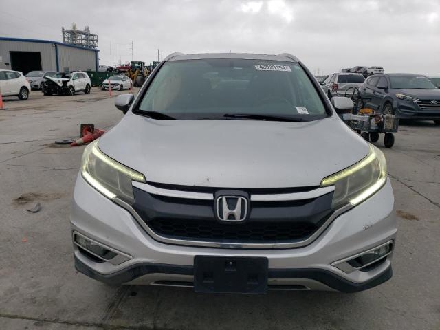 2HKRM3H76FH551026 - 2015 HONDA CR-V EXL SILVER photo 5