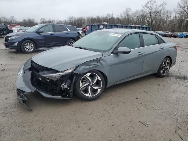 KMHLP4AG7MU154713 - 2021 HYUNDAI ELANTRA LIMITED GRAY photo 1