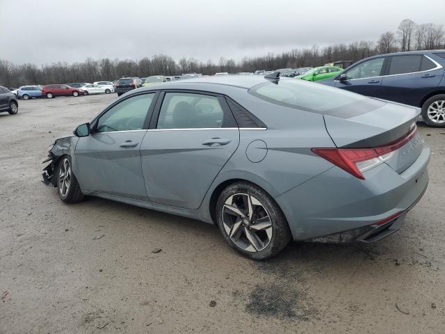 KMHLP4AG7MU154713 - 2021 HYUNDAI ELANTRA LIMITED GRAY photo 2