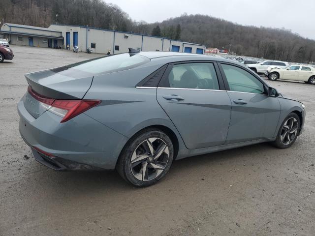 KMHLP4AG7MU154713 - 2021 HYUNDAI ELANTRA LIMITED GRAY photo 3