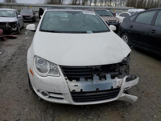 WVWDA71F67V033544 - 2007 VOLKSWAGEN EOS 2.0T SPORT WHITE photo 5