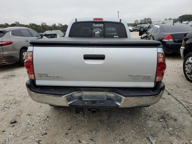 3TMKU72N17M012051 - 2007 TOYOTA TACOMA DOUBLE CAB PRERUNNER LONG BED SILVER photo 6