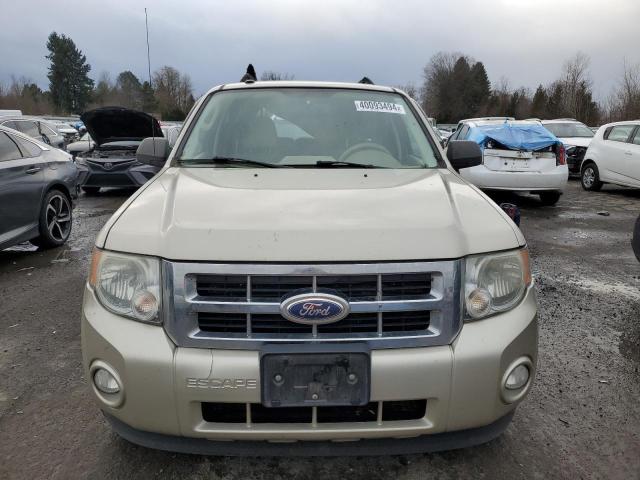 1FMCU9DG2CKA65255 - 2012 FORD ESCAPE XLT BEIGE photo 5