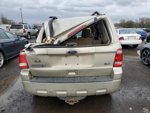 1FMCU9DG2CKA65255 - 2012 FORD ESCAPE XLT BEIGE photo 6