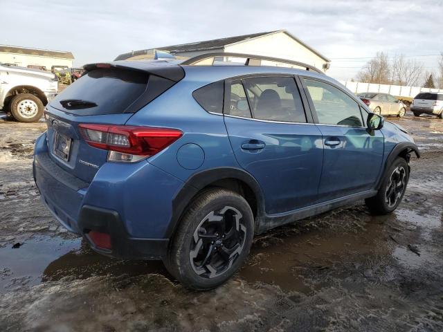 JF2GTHMC2NH283844 - 2022 SUBARU CROSSTREK LIMITED BLUE photo 3