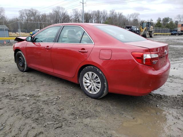 4T4BF1FK8ER357658 - 2014 TOYOTA CAMRY L RED photo 2