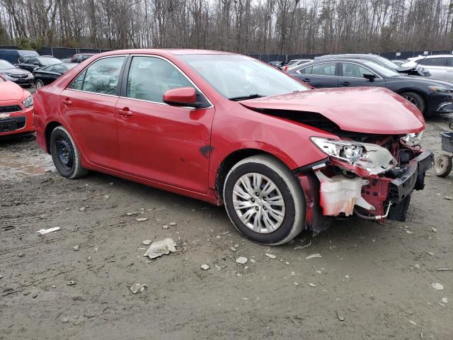 4T4BF1FK8ER357658 - 2014 TOYOTA CAMRY L RED photo 4