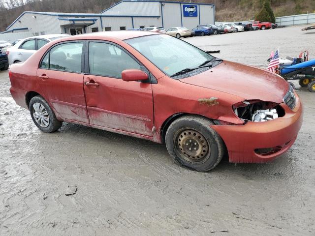 2T1BR32E95C497829 - 2005 TOYOTA COROLLA CE ORANGE photo 4