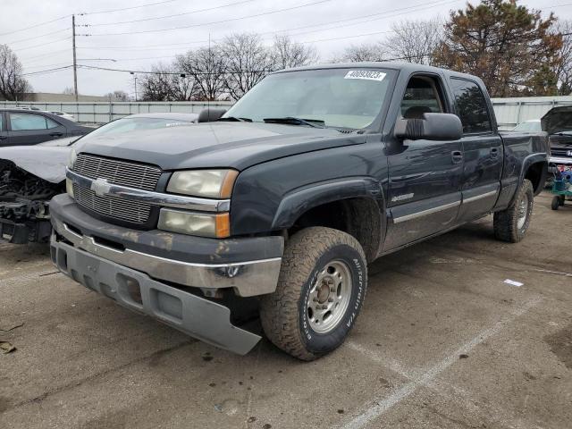 1GCGK13U63F199442 - 2003 CHEVROLET SILVERADO K1500 HEAVY DUTY BLACK photo 1