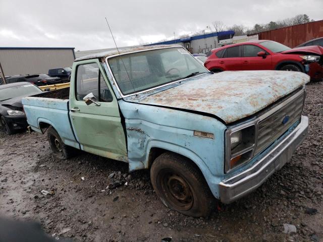 1FTDF10E1CNA55680 - 1982 FORD F100 BLUE photo 4