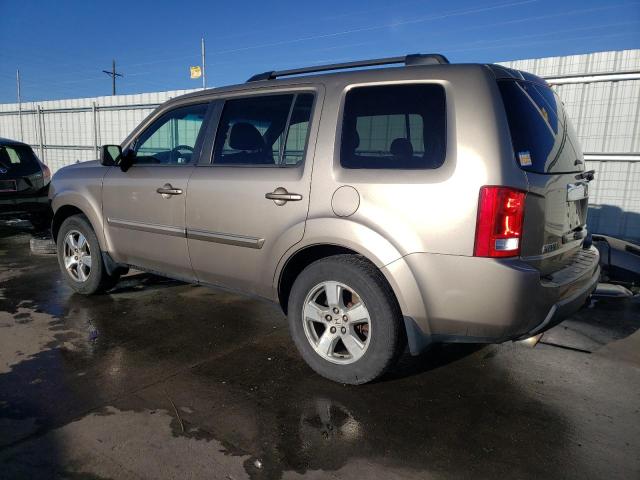 5FNYF48619B039311 - 2009 HONDA PILOT EXL TAN photo 2