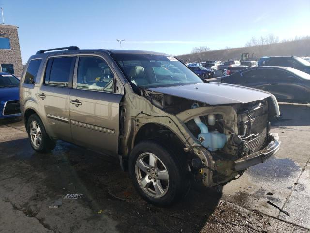 5FNYF48619B039311 - 2009 HONDA PILOT EXL TAN photo 4