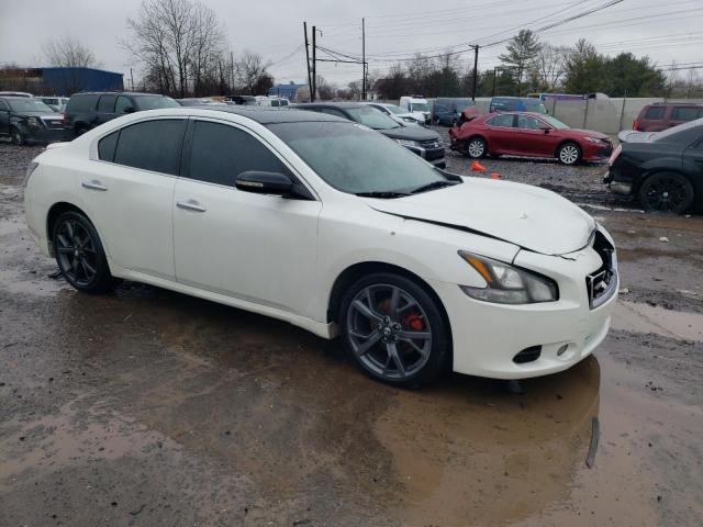 1N4AA5AP5EC437451 - 2014 NISSAN MAXIMA S WHITE photo 4