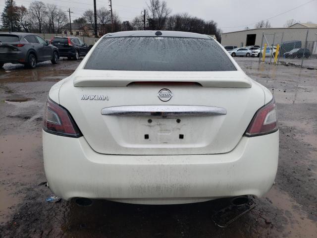 1N4AA5AP5EC437451 - 2014 NISSAN MAXIMA S WHITE photo 6