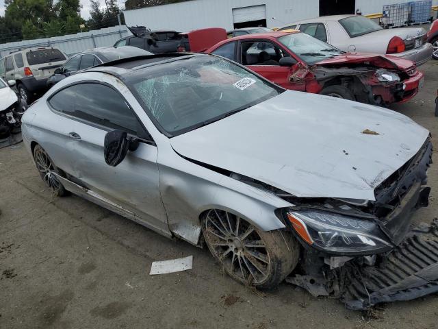 WDDWJ4JB9HF439193 - 2017 MERCEDES-BENZ C 300 SILVER photo 4