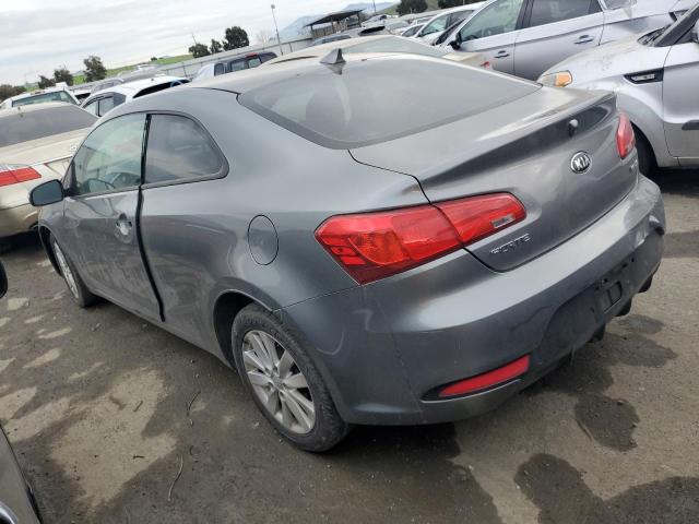 KNAFX6A80G5597870 - 2016 KIA FORTE EX GRAY photo 2