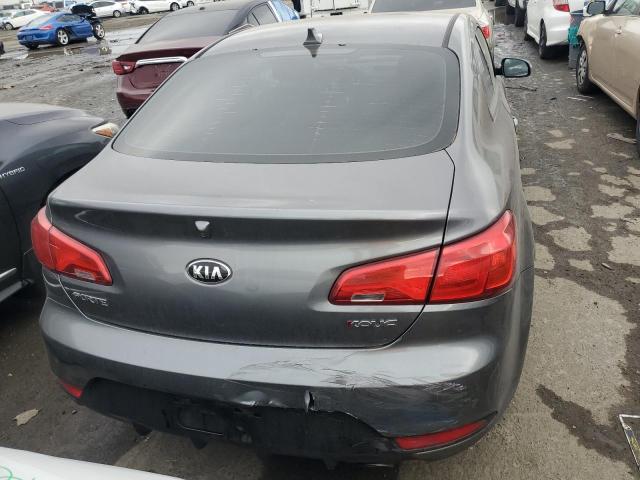 KNAFX6A80G5597870 - 2016 KIA FORTE EX GRAY photo 6