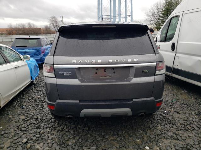 SALWR2PF1GA590275 - 2016 LAND ROVER RANGE ROVE HSE GRAY photo 6