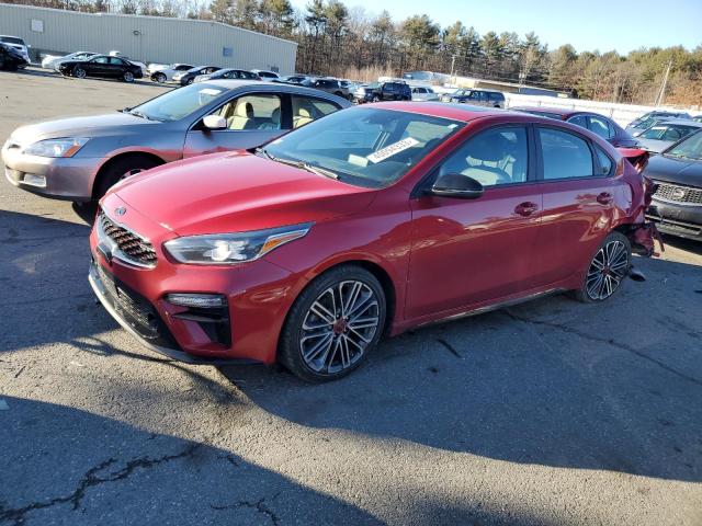 3KPF44AC3ME329108 - 2021 KIA FORTE GT RED photo 1